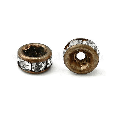 Латунные бусины разделители для поставки стразов RB-A014-Z4mm-01AB-NF-1