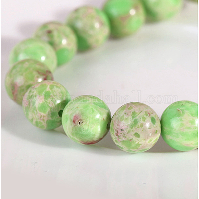 Натуральные имперские нитки из яшмы G-I122-10mm-01-1