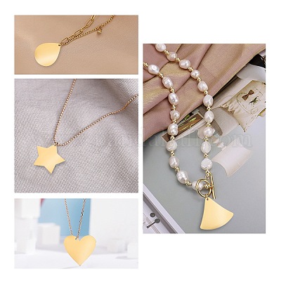 Подвески из нержавеющей стали 304 STAS-UN0016-19G-1