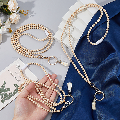 Деревянные ремешки для визитных карточек HJEW-FH00045-1