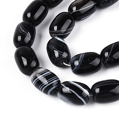 Природный агат бисер нитей G-N356-02A-01-1