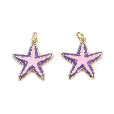 Латунь эмаль подвески KK-L240-01G-A02-1