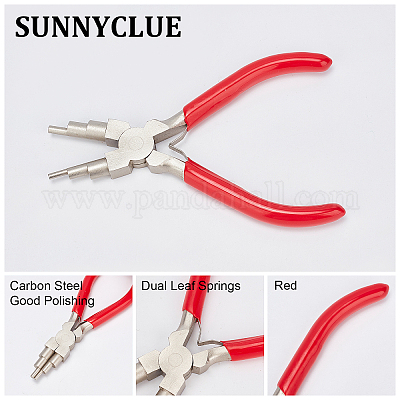 Cheap SUNNYCLUE 1Pc Carbon Steel Jewelry Pliers Online Store 