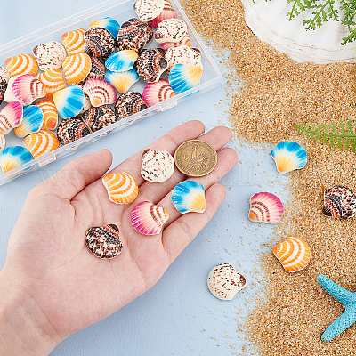 50 шт. кабошоны из непрозрачной смолы для декодирования CRES-PH0001-20-1