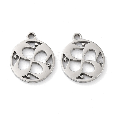 Не тускнеющие подвески из хирургической нержавеющей стали 316 STAS-Q314-05P-1