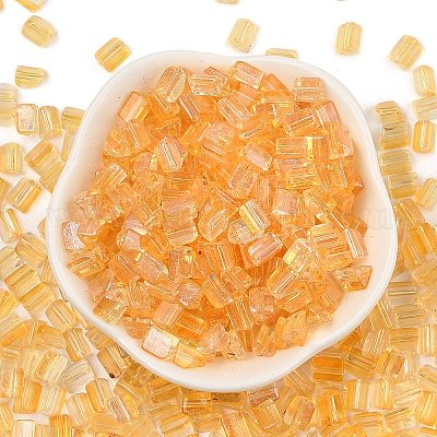 Прозрачные стеклянные бусины SEED-L011-10A-07-1