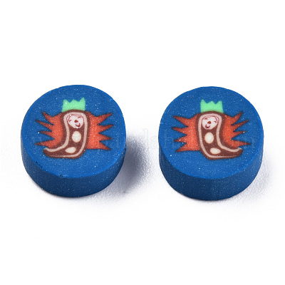 Бусины из полимерной глины  CLAY-T020-33-1