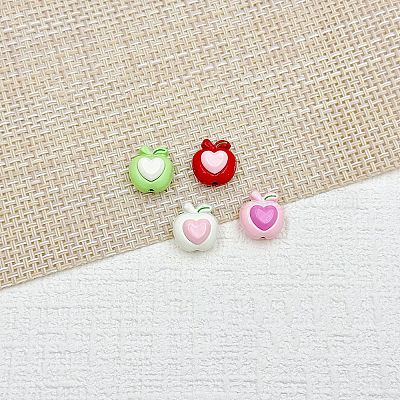 Бусины из сплава эмали для выпечки FIND-G092-10-1