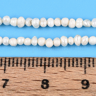 Нити из натурального культивированного пресноводного жемчуга PEAR-N013-02K-1