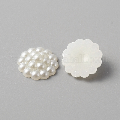 ABS Kunststoffimitation Perle Cabochons&nbsp;KY-WH0045-54A-1