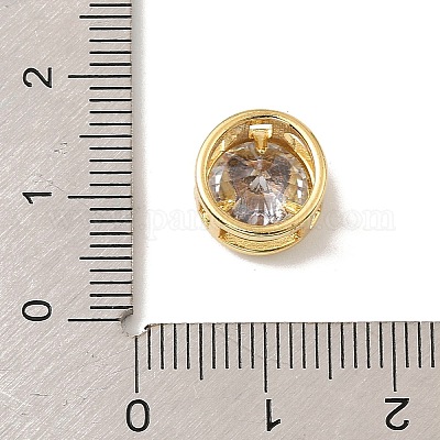 Латунные микро проложить кубического циркония многожильных соединения KK-C111-01G-X-1