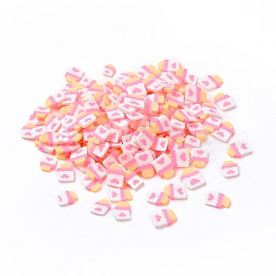 Кабошоны из полимерной глины ручной работы CLAY-A002-07-1