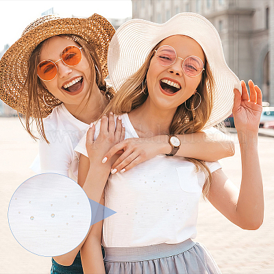 Блестящий лист со стразами для исправления DIY-WH0308-441A-1