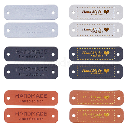Fingerinspire PU Leather Labels DIY-FG0001-44-1
