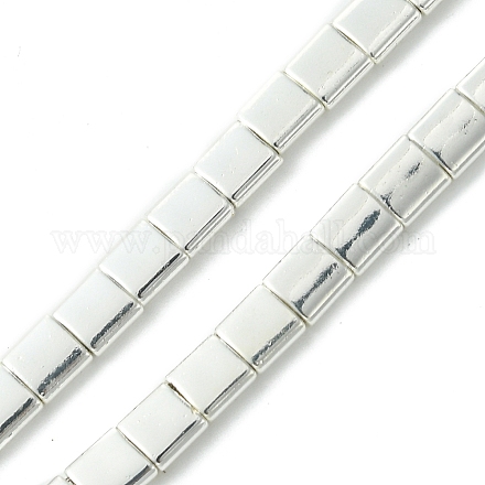 Гальванические нити из синтетических немагнитных гематитовых бусин G-I360-O01-04-1