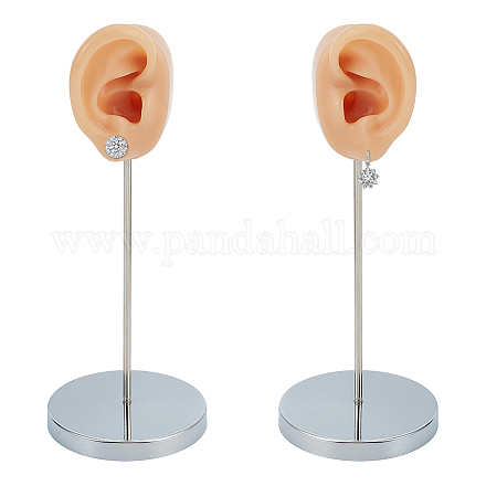 2 сумка 2 стиля силиконовые подставки для сережек в форме ушей EDIS-OC0001-09A-1