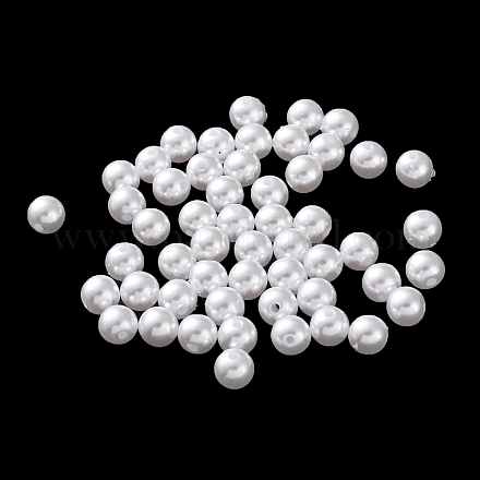 Kunststoffimitat Perlen&nbsp;FIND-M059-01B-09-1