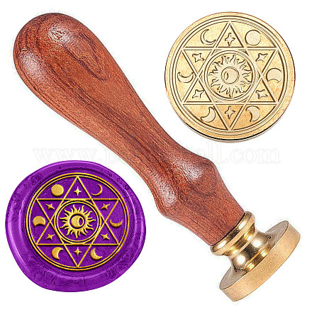 Wax Seal Stamp Set AJEW-WH0208-876-1