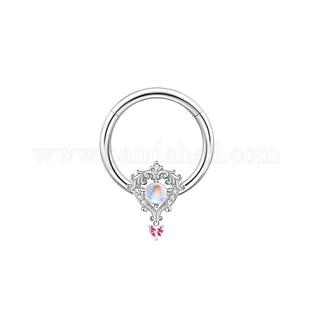 Латунные кольца для сосков со стразами WG50E44-18-1