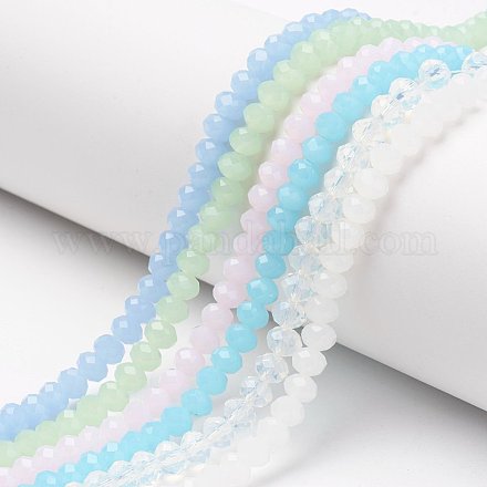Chapelets de perles en verre EGLA-A034-J8mm-D-1