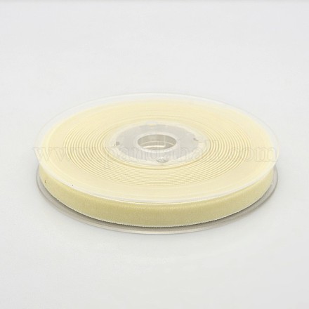 Ruban de velours en polyester pour emballage de cadeaux et décoration de festival SRIB-M001-10mm-028-1