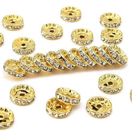 Латунные бусины разделители для поставки стразов RB-A014-Z12mm-01G-1
