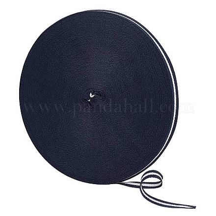 Плоские полосатые ленты из полиэстера в крупный рубчик EC-WH0003-13-B06-1