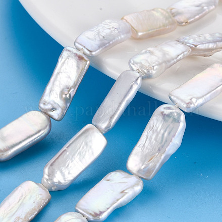 Naturali keshi perline perle fili PEAR-S020-D01-1