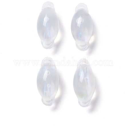 Transparent Acrylic Connector Charms OACR-G016-02-1