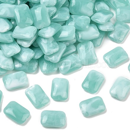 Непрозрачные акриловые бусины MACR-C037-06B-1