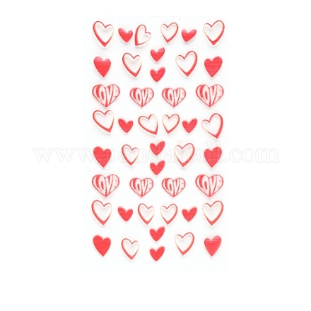 Valentinstag 5d liebe nail art sticker decals MRMJ-R109-Z-D4375-1