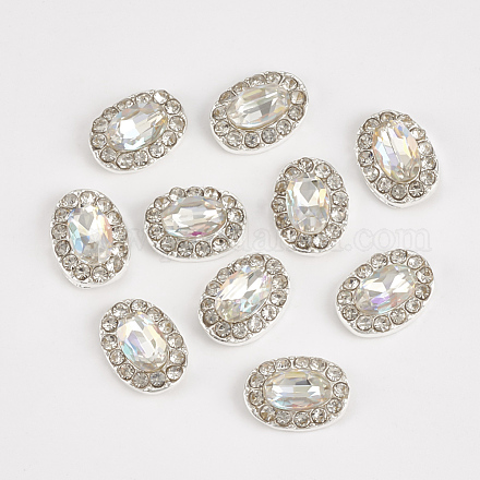 Cabochons Diamante de imitación de la aleación MRMJ-T014-11B-1