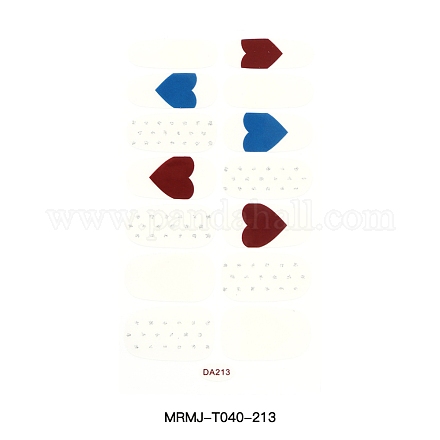 Наклейки с полным покрытием для ногтей MRMJ-T040-213-1