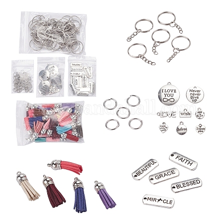 Kit de fabrication de porte-clés de bricolage DIY-YW0003-69-1