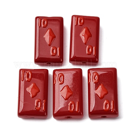 Бусины из стеклянной эмали LAMP-Q045-07I-1