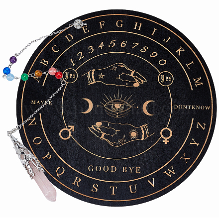 AHANDMAKER Magic Hand Eye Pendulum Board DIY-GA0003-53C-1