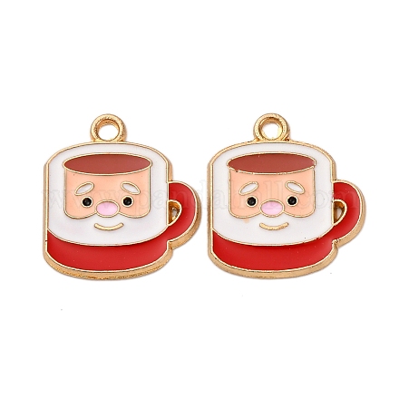 Рождественские эмали сплава подвески ENAM-K080-01H-G-1