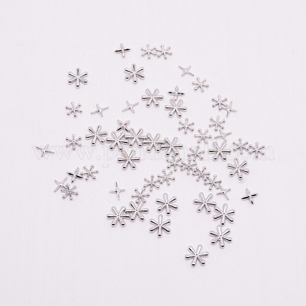 Сплав цинка кабошонов PALLOY-WH0071-42P-1