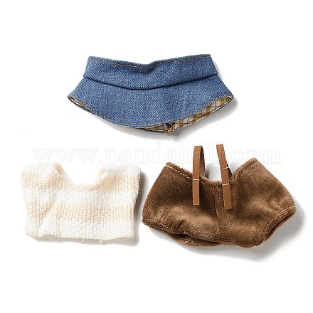 Комплекты одежды из ткани для самостоятельного изготовления кукол DIY-F156-05-1