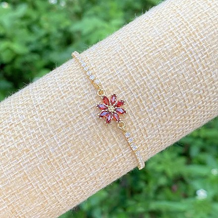 Латунь микро проложить кубический цирконий слайдер браслеты FS-WG61F73-04-1