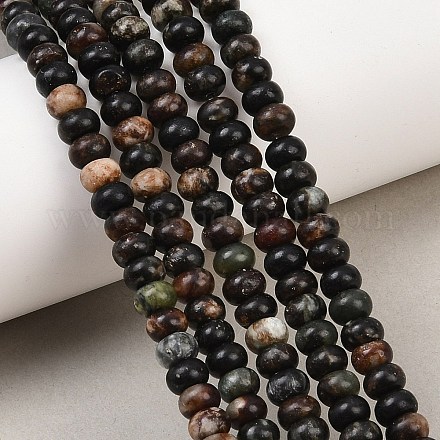 Природного биотита нитей бисера&nbsp;G-L647-D05-4x6mm-1