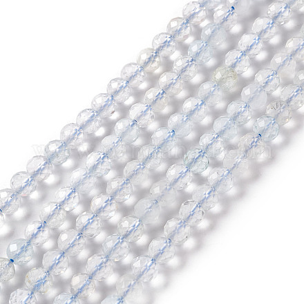 Brins de perles en cristal de topaze naturelle G-F717-20-1