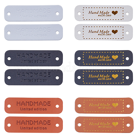 Fingerinspire PU Leather Labels DIY-FG0001-44-1