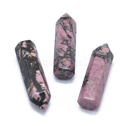 Natural Rhodonite Pointed Beads G-G795-02-19-1