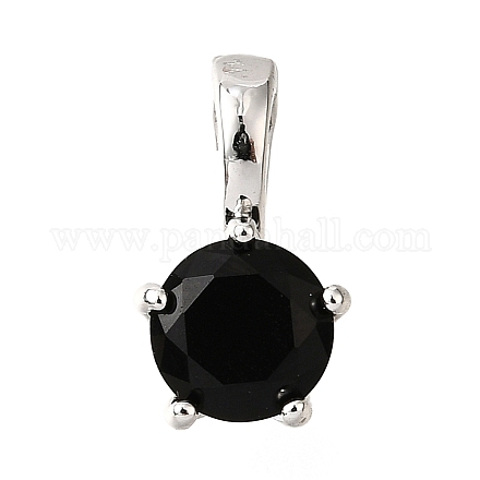 Латунные микро проложить кубического циркония подвески KK-D356-05E-P-1