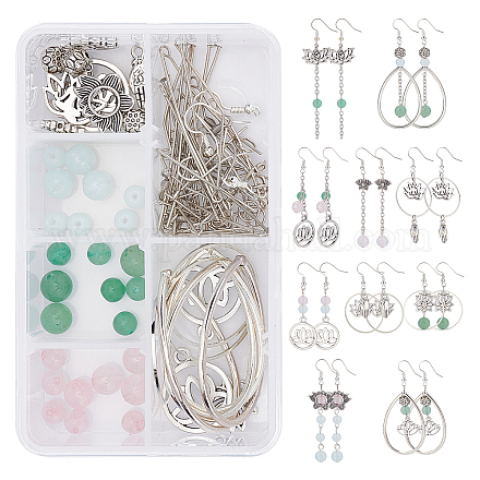 Kit per la creazione di orecchini pendenti fai da te sunnyclue DIY-SC0016-28-1