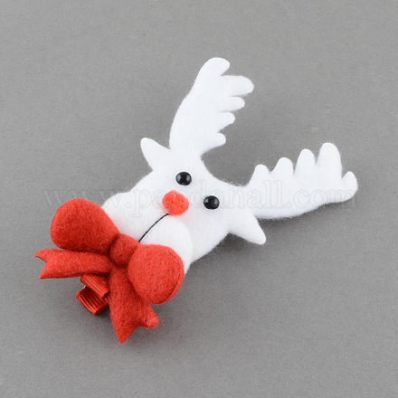 Accessori di Natale per feste di ferro con un panno di renna cervi coccodrillo capelli clip X-PHAR-R116-11-1