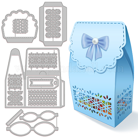 Gift Box Dies for Card Making, 3D Candy Box Cutting Die for Scrapbooking on  Clearance Paper Crafting Decor DIY Album