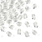 50Pcs Transparent Glass Beads, Rabbit, Clear, 15x11.3~11.6x9.7~10mm, Hole: 1mm