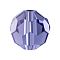 Preciosa® Crystal Beads, Czech Crystal, 451 19 602 Round, 20410 Tanzanite, 6mm, Hole: 1.2mm